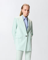 Jacket with rose jewel buttons - | Pinko