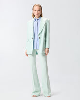 Jacket with rose jewel buttons - | Pinko