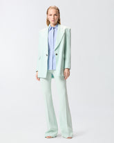 Jacket with rose jewel buttons - | Pinko