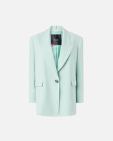 Jacket with rose jewel buttons - | Pinko