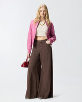 Cropped-Pullover mit Kette - | Pinko