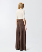 Cropped-Pullover mit Kette - | Pinko
