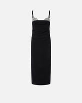 Eng anliegendes Midikleid mit Schmuckstickerei - | Pinko
