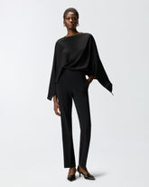 Long playsuit with exposed back and jewel necklace - | Pinko