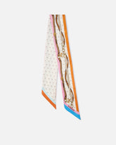 Feines Tuch mit buntem Print - | Pinko