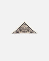 Dreieckiges Tuch mit Snakeprint - | Pinko