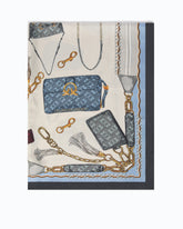 Tuch mit Taschenprint - | Pinko
