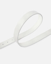 Shiny leather belt with metallic finishes, 3 cm - | Pinko