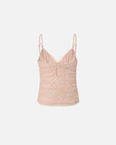 Top aus floraler Spitze mit Trägern - | Pinko
