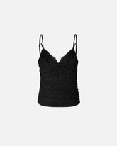 Top aus floraler Spitze mit Trägern - | Pinko