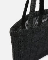 Easy Tote Bag medium shopper in raffia - | Pinko