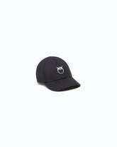 Cap with peak and Love Birds logo - Black | Pinko