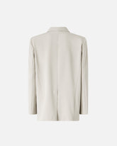 Fluid blazer with rear slit - | Pinko