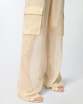 Lightweight trousers with cargo pockets - | Pinko