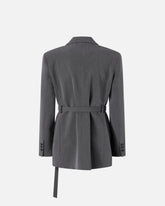 Knopflose Jacke mit Riemchen - | Pinko