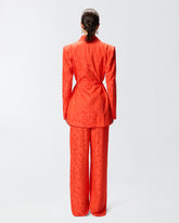 Kimonojacke aus floralem Jacquard - | Pinko