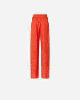 Hose aus floralem Jacquard - | Pinko