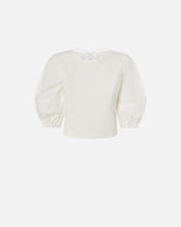 Rückenfreie Cropped-Bluse - | Pinko