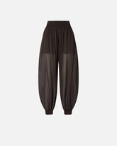 Lightweight, flowing trousers - Brown | Pinko