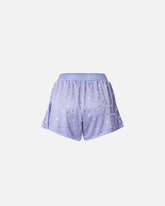 Mesh shorts with mirror detail - Blue | Pinko