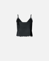 Top mit Einsätzen aus Spitze - | Pinko