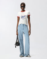 T-Shirt mit Logoprint - | Pinko