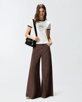 T-Shirt mit Logoprint - | Pinko