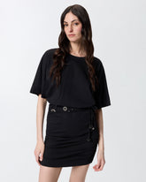 Short dress with belt - | Pinko