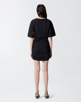 Short dress with belt - | Pinko
