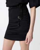 Short dress with belt - | Pinko