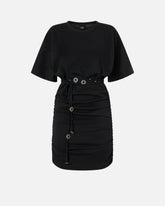Short dress with belt - | Pinko