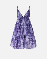 Mini dress with snake print - | Pinko