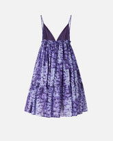 Mini dress with snake print - | Pinko