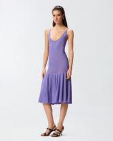 Kurzes Kleid mit Trägern und Falten - | Pinko