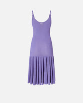 Kurzes Kleid mit Trägern und Falten - | Pinko