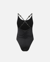 Bodysuit with crossed shoulder straps - | Pinko