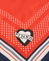 Twill foulard with maritime print - | Pinko
