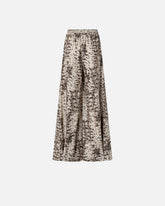 Weite Hose mit Snakeprint - | Pinko