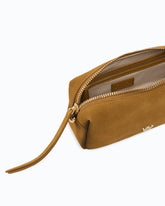 Mini Bauletto-Umhängetasche aus Veloursleder mit Spray-Effekt - | Pinko