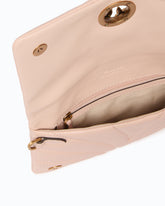 Love Bag Click Horizontal small crossbody clutch in quilted nappa leather - | Pinko