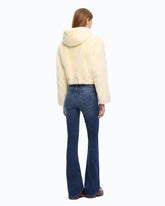 Faux fur cropped jacket - | Pinko