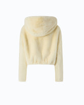 Faux fur cropped jacket - | Pinko