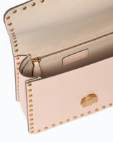 Handtasche Mini Love Bag One Top Handle Light aus Leder mit Mini-Nieten - | Pinko