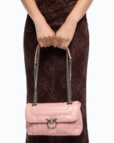 Small New Love Puff shoulder bag with metal buckle PINKO Galleria - | Pinko