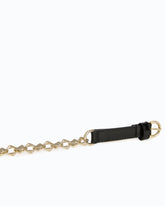 Belt with chain insert, 1.5 cm - | Pinko