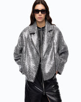 Caban mit Pailletten - | Pinko
