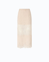 Lace pencil skirt - | Pinko