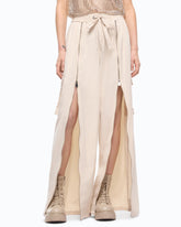 Palazzo-Hose mit Reißverschluss und Cargotaschen - | Pinko