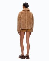 Caban mit Shearlingoptik - | Pinko