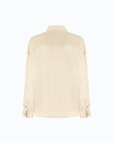 Shirt in peachskin-feel twill - | Pinko